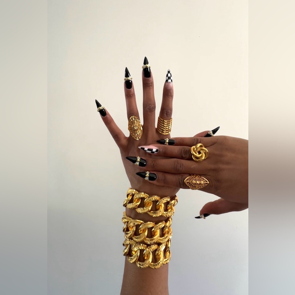 Gold Chunky Bracelet